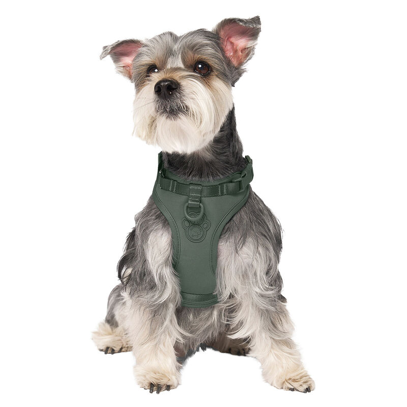 Canada Pooch, Neoprene Harness - Forest Green Neoprene image number null
