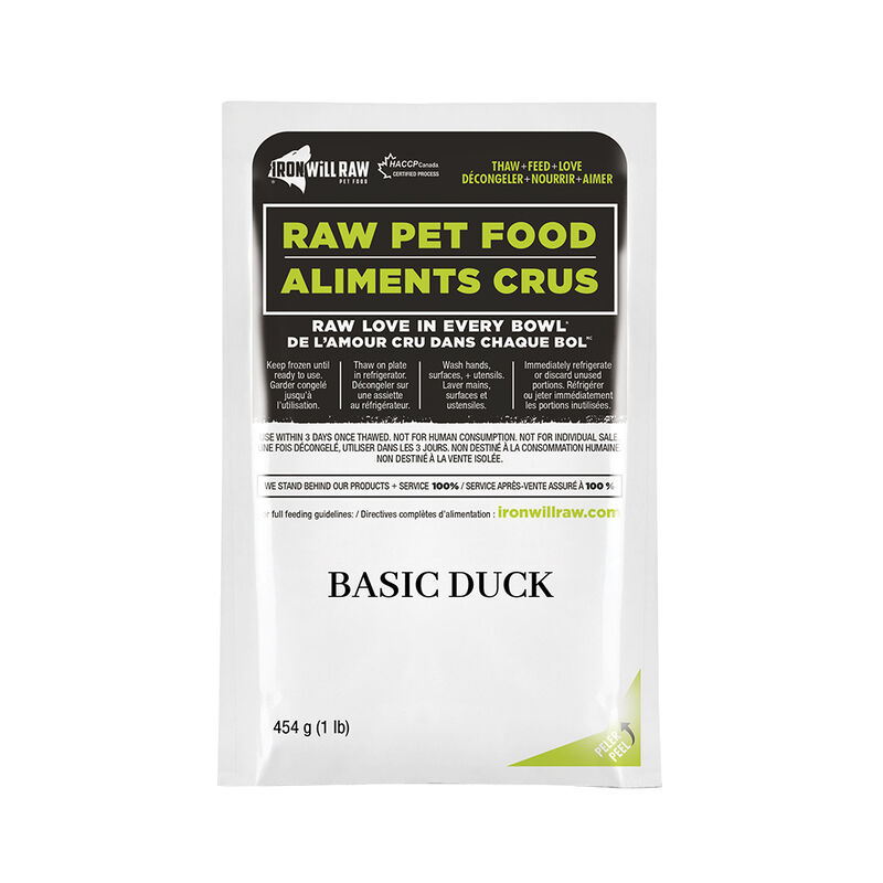 Iron Will Raw, Basic, Duck - 2.72 kg image number null