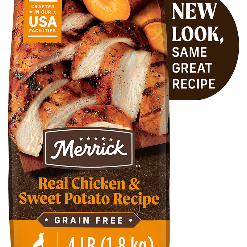 Merrick, Grain Free Chicken & Sweet Potato - Dry Dog Food image number null