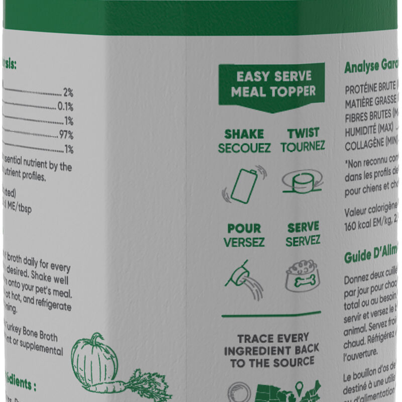 Open Farm, Tetra, Adult - Homestead Turkey Bone Broth - 1000ml - Wet Dog Food image number null