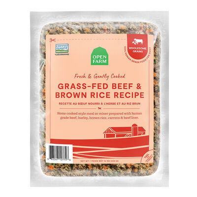 Open Farm, Adult - Gently Cooked - Beef & Brown Rice - Gently Cooked Dog Food