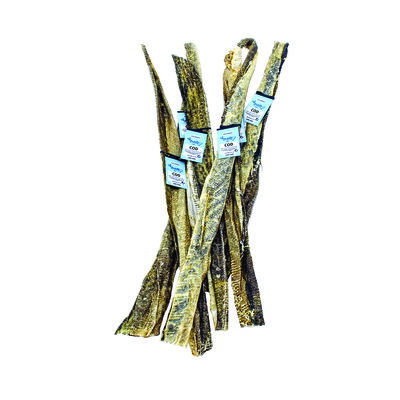Icelandic+, Cod Skin Strips - Long - 18-22"