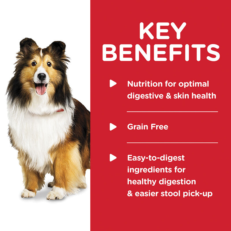 Science Diet, Adult Sensitive Stomach & Skin Chicken & Vegetable EntrÃ©e Canned Dog Food, 363 g - Wet image number null