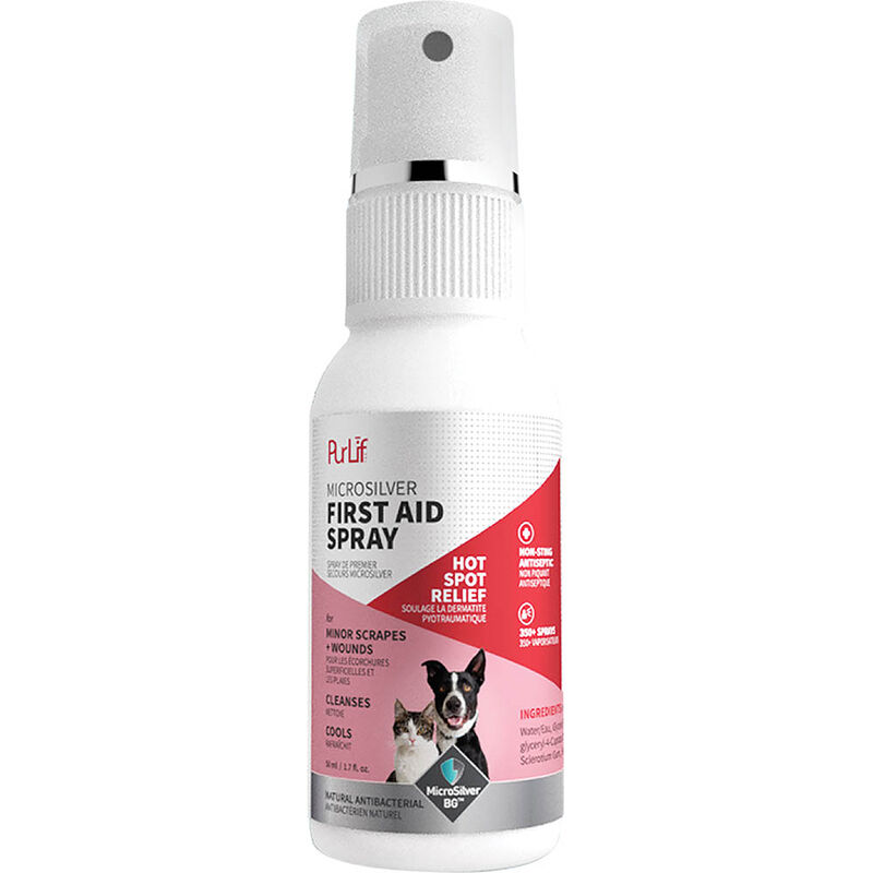 PurLif Pet, MicroSilver First Aid Spray - 50 ml image number null