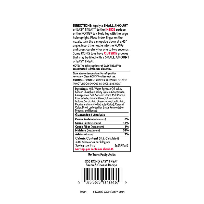 KONG, Easy Treat - Bacon & Cheese - 8 oz - Dog Treat image number null