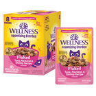 Wellness, Appetizing Entrée - Flaked Tuna, Mackerel & Shrimp in Broth - Wet Cat Food image number null