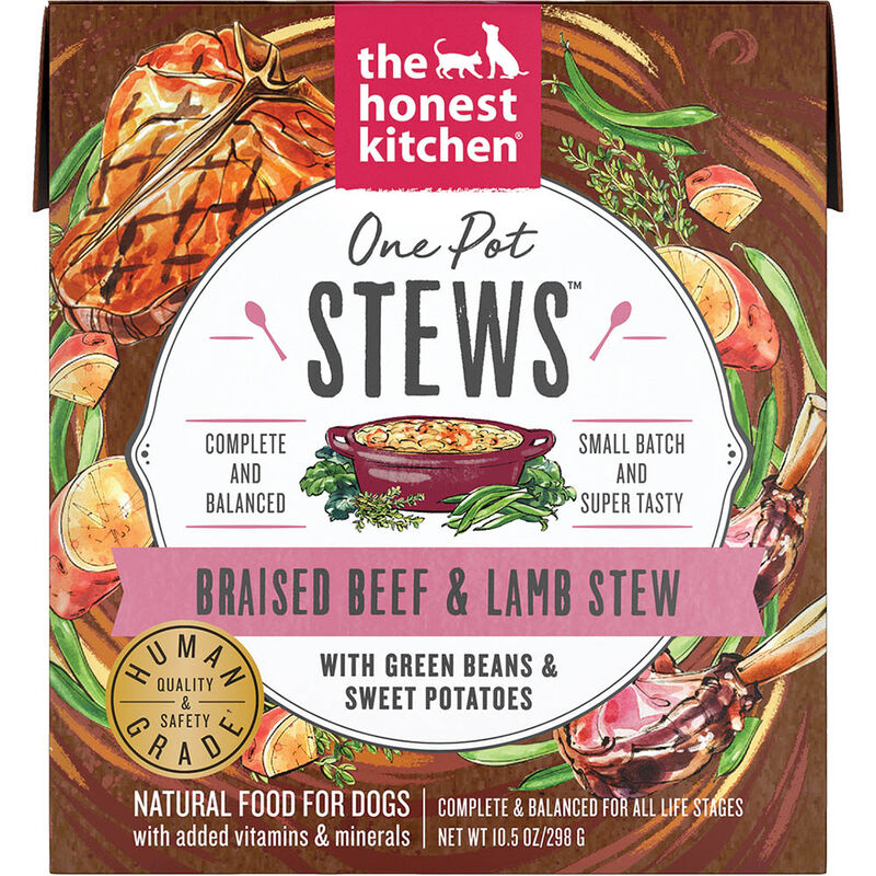 The Honest Kitchen, One Pot Stew, Beef & Lamb - Wet Dog Food image number null