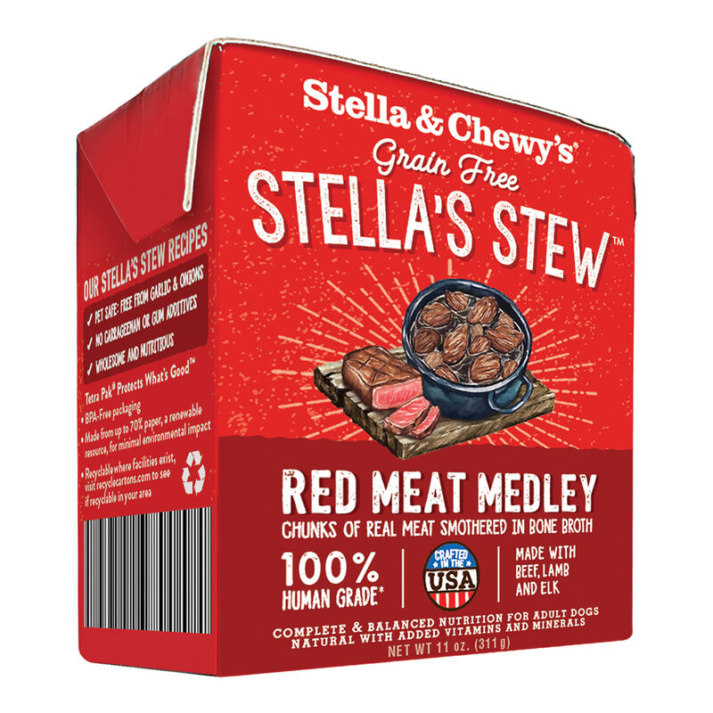 Stella & Chewy's, Dog Stella's Stew, Red Meat Medley - 312 g image number null