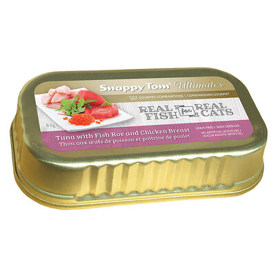 Snappy Tom, Ultimates -Tuna w/ Fish Roe & Ckn Breast - 85g