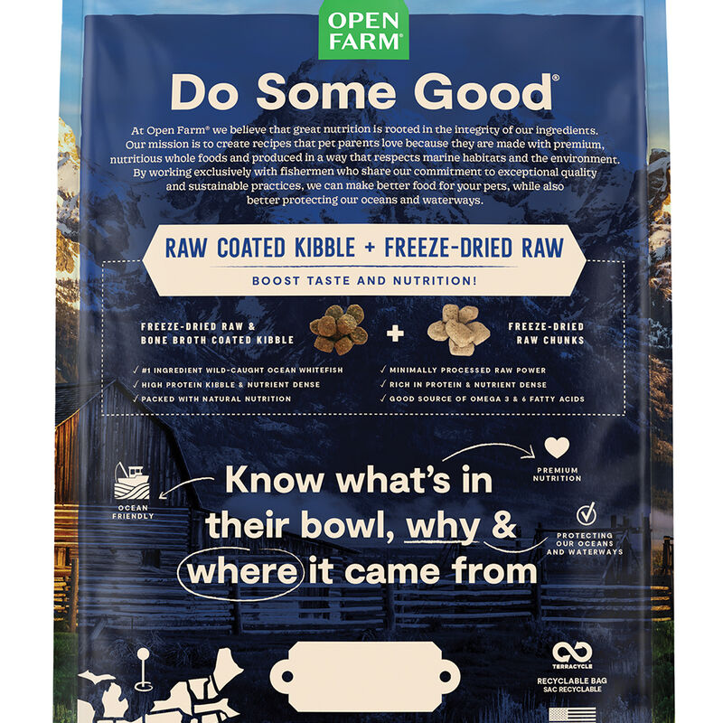 Open Farm, RawMix Ancient Grain Wild Ocean - Dry Dog Food image number null