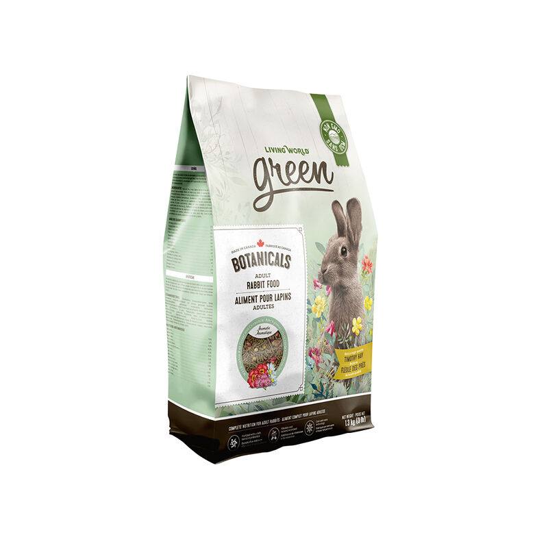 Living World Green, Green Botanicals Adult Rabbit Food image number null