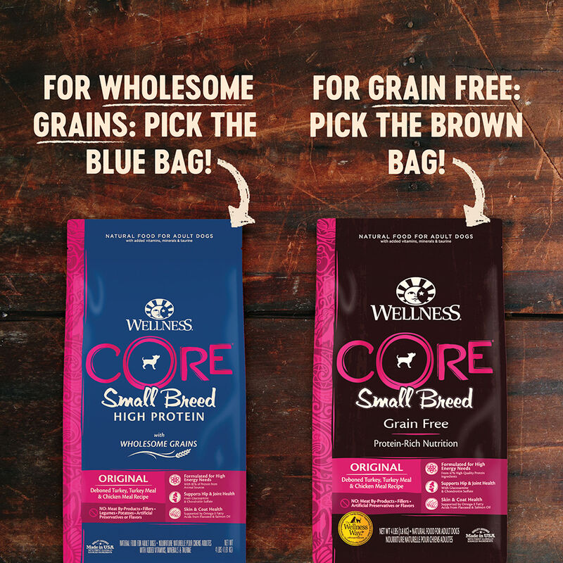 Wellness, Core, Grain Free Small Breed - Dry Dog Food image number null