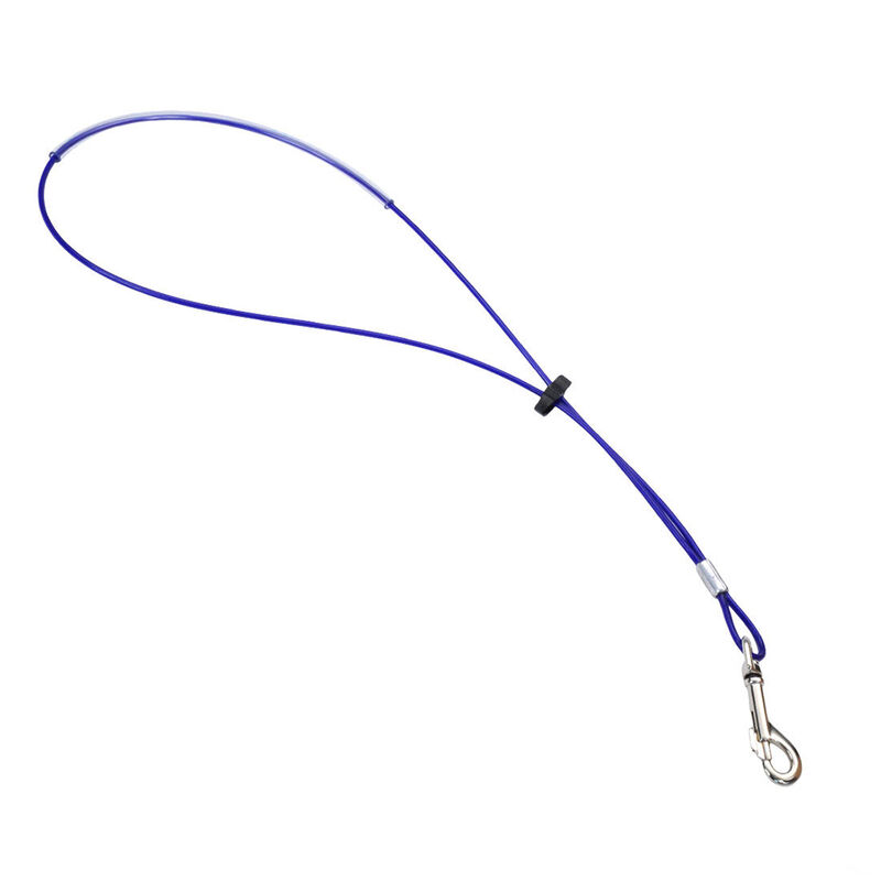 Cable Grooming Loop, Blue, 24" image number null