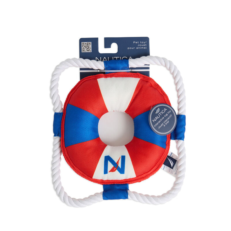 Nautica Lifebuoy Dog Toy image number null