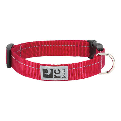 RC Pets, Primary Clip Collar - Red - Dog Collar