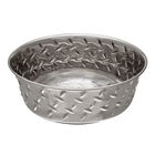 Ruff-N-Tuff, Diamond Plate Bowl With Non-Skid Bottom image number null