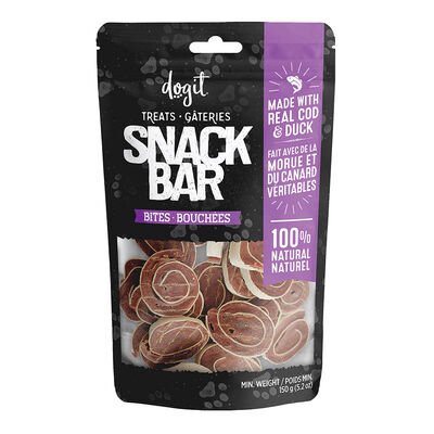 Dogit, SnackBar - Cod & Duck Bites - 150 g