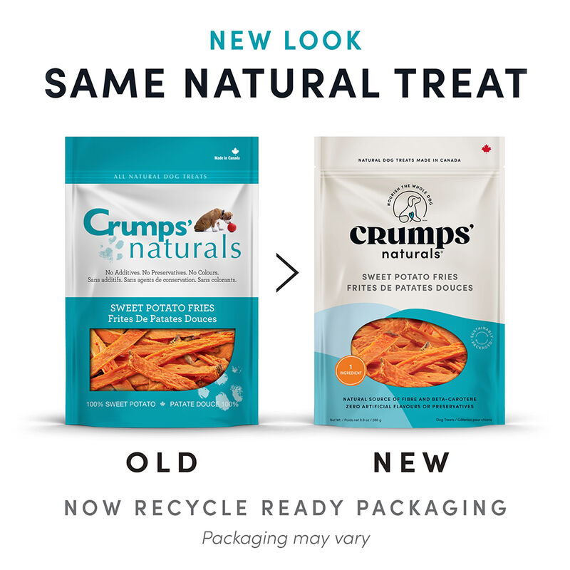 Crumps' Naturals, Sweet Potato Fries - Dog Treat image number null