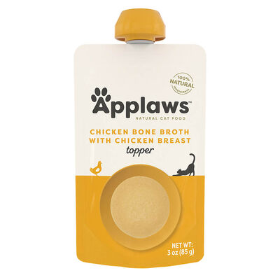  Pouch, Feline Adult - Chicken Bone Broth with Chicken Breast - 85 g 