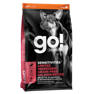 GO! SOLUTIONS, SENSITIVITIES Limited Ingredient Grain Free Salmon Recipe for dogs - Dry Dog Food