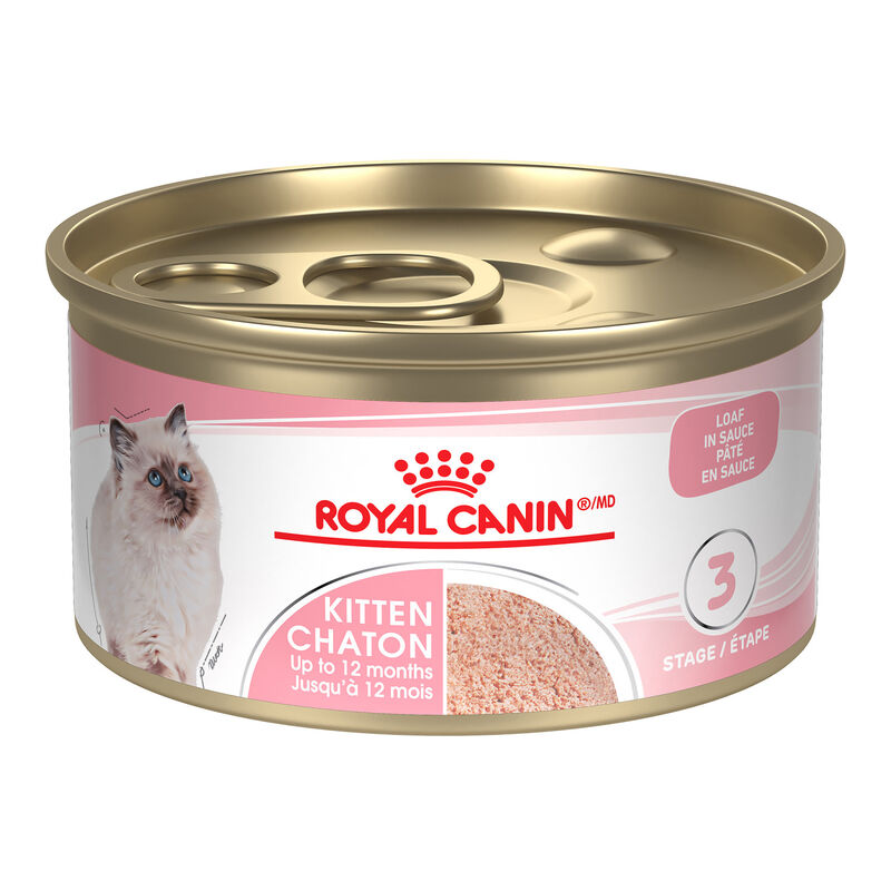 Royal Canin, Feline Health Nutrition Kitten Loaf In Sauce - Wet Cat Food image number null