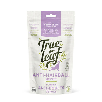 True Leaf, Anti-Hairball Support Chews for Cats
