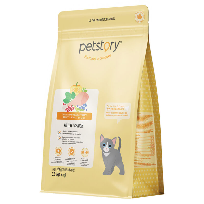 PetStory, Kitten - Chicken & Barley Dry Food image number null