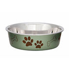 Loving Pet, Metallic Bella Bowl - Artichoke image number null