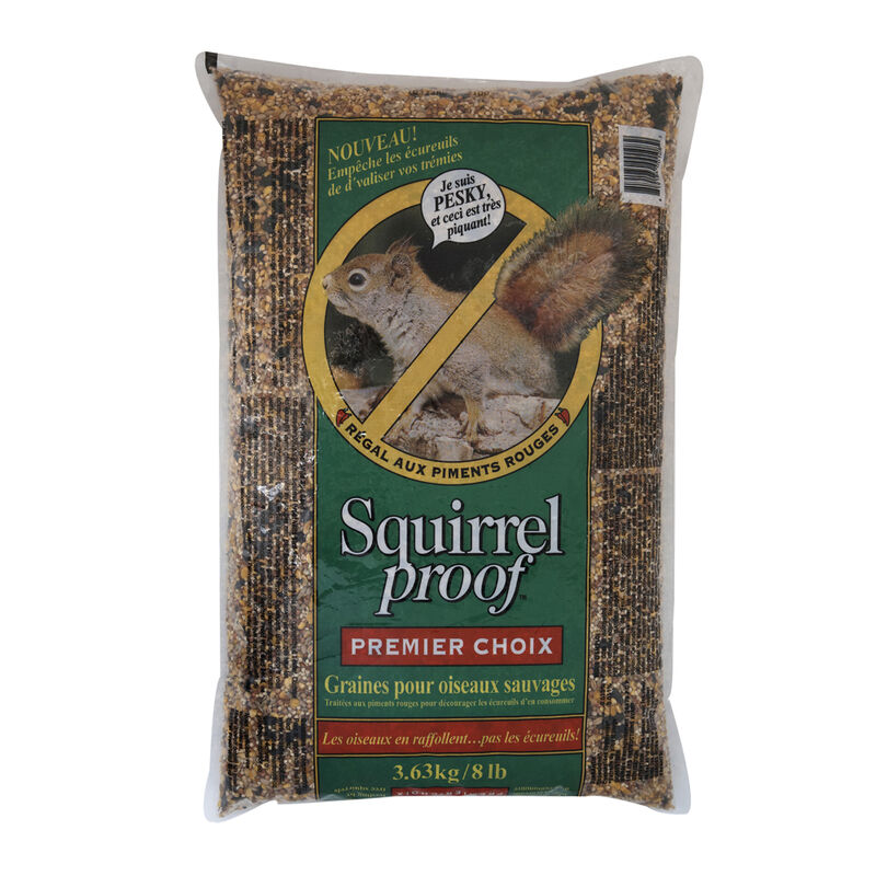 Squirrel Proof, Wild Bird Seed, Chili Treat - 3.63 kg image number null