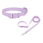 Meow & Woof, Collar & Leash Set - Lavender image number null