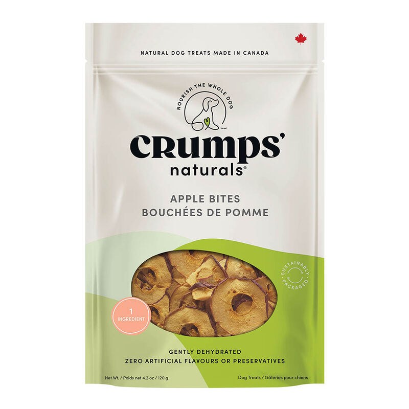 Crumps' Naturals, Apple Bites - 100 g - Dog Treat image number null