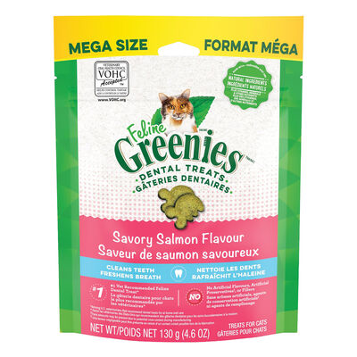 Greenies, Feline Dental Treat - Salmon - Cat Treat