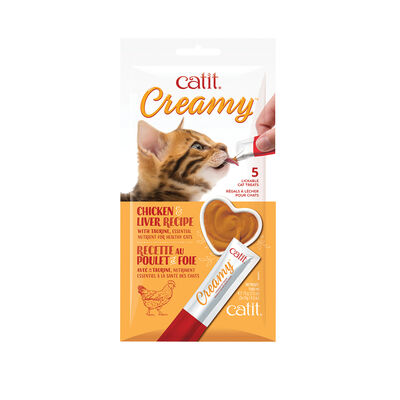 Catit, Creamy Treats - Chicken - 15 g - 5 pk