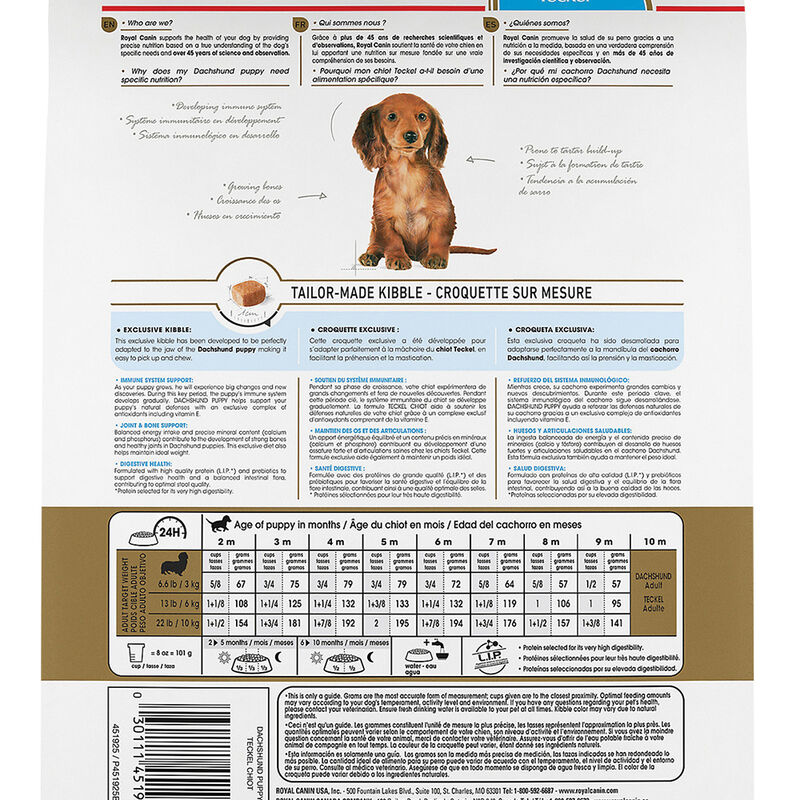 Royal Canin, Breed Health Nutrition Dachshund Puppy - Dry Dog Food image number null