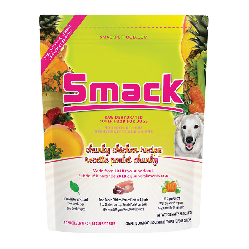 Smack, Chunky Chicken Recipe - Dog Food image number null