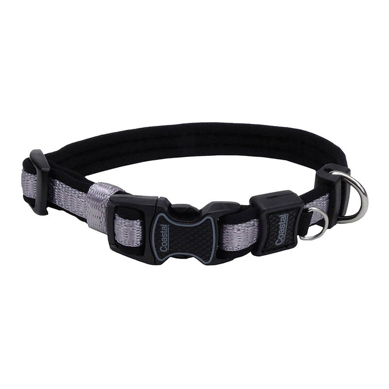 Inspire,  Adjustable  Collar - Grey XS - 5/8x8-12" image number null