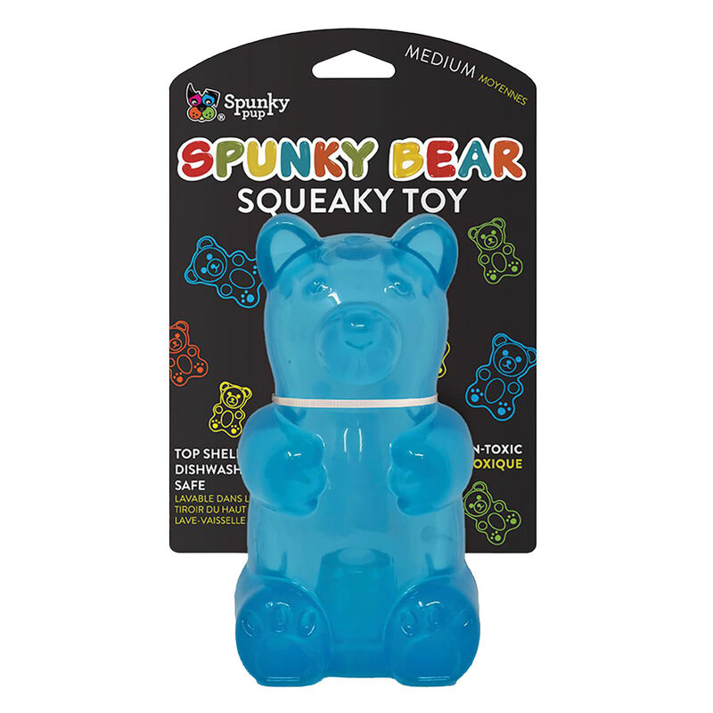 Spunky Pup, Spunky Bear - Squeaky Toy image number null