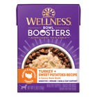 Wellness, Bowl Boosters - Hearty Toppers - Turkey & Sweet Potatoes in Bone Broth - 156 g - Wet Dog F image number null