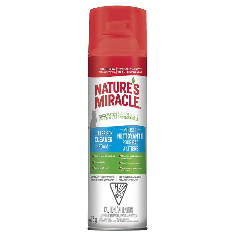 Nature's Miracle, Litter Box Cleaner Foam - 17.5 oz image number null