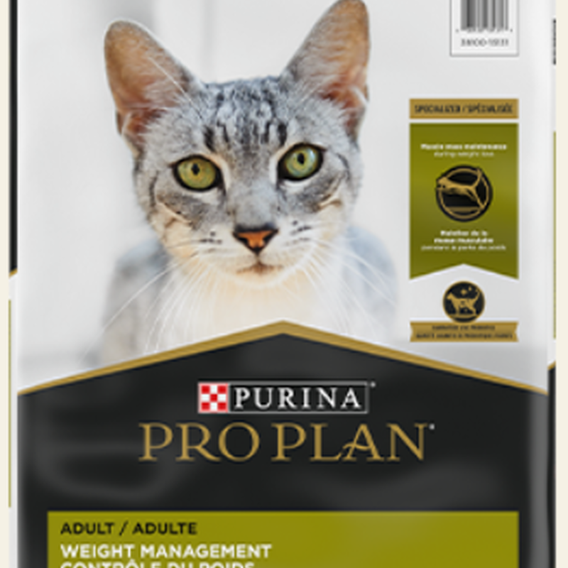 Purina Pro Plan Weight Management Adult, Salmon & Rice Dry Cat Food image number null