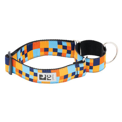 RC Pets, All Webbing Training Collar - Pixel Blue