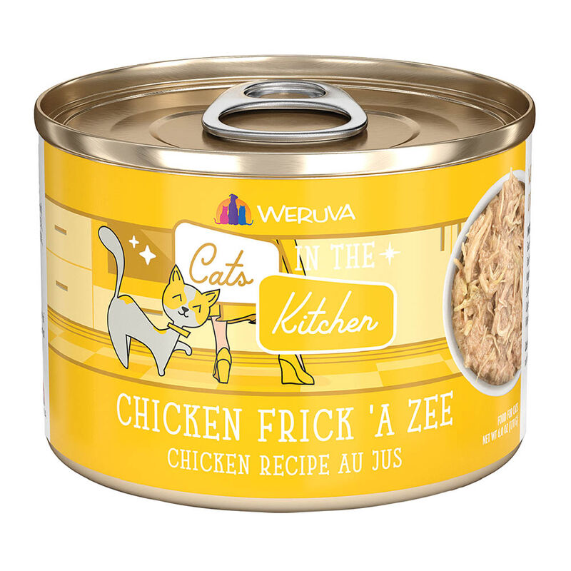 Weruva, Can Feline  - Chicken Frick â€˜A Zee-Chkn-170 g - Minced - Wet Cat Food image number null