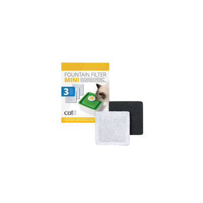 Mini Fountain Filters - 3 pk