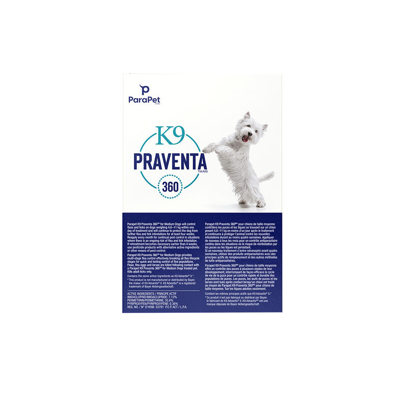 K9 Praventa, 360, Medium Dog image number null