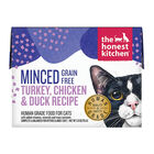 The Honest Kitchen, Feline Adult - Grain Free Minced Chicken, Turkey & Duck in Bone Broth Gravy - 79 image number null