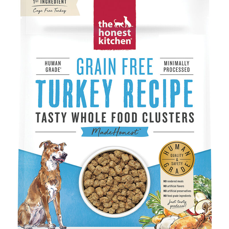 The Honest Kitchen, Grain Free Whole Food Clusters - Turkey - Dry Dog Food image number null