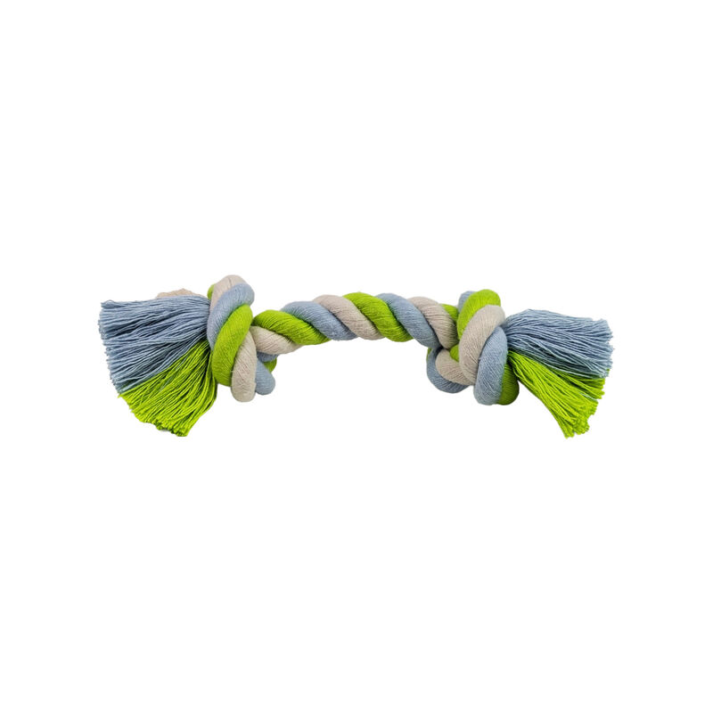 Bozzy 2 Knots Twisted Rope Dog Toy image number null