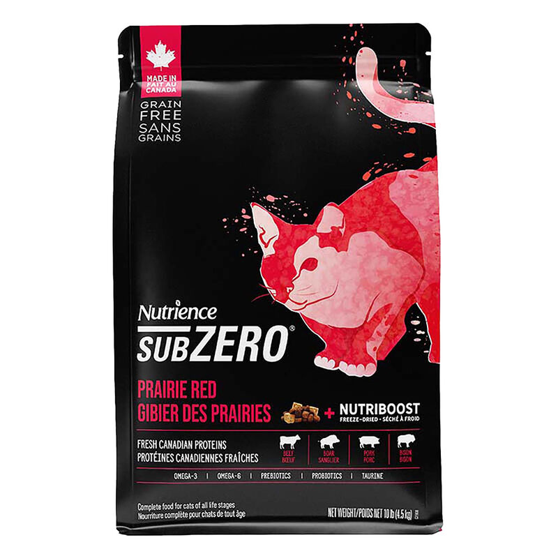 Nutrience, Adult Feline - SubZero Grain Free - Prairie Red - Dry Cat Food image number null