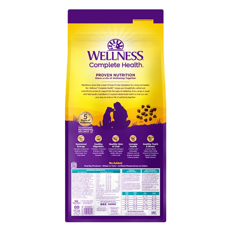Wellness, Adult Complete Health - Whitefish & Sweet Potato - 11.8 kg - Dry Dog Food image number null