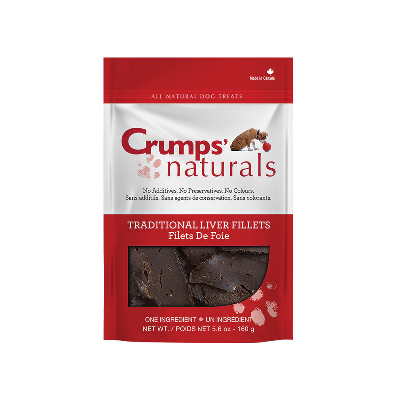 Crumps' Naturals, Traditional Liver Fillets Dog Treats - Dog Treat image number null